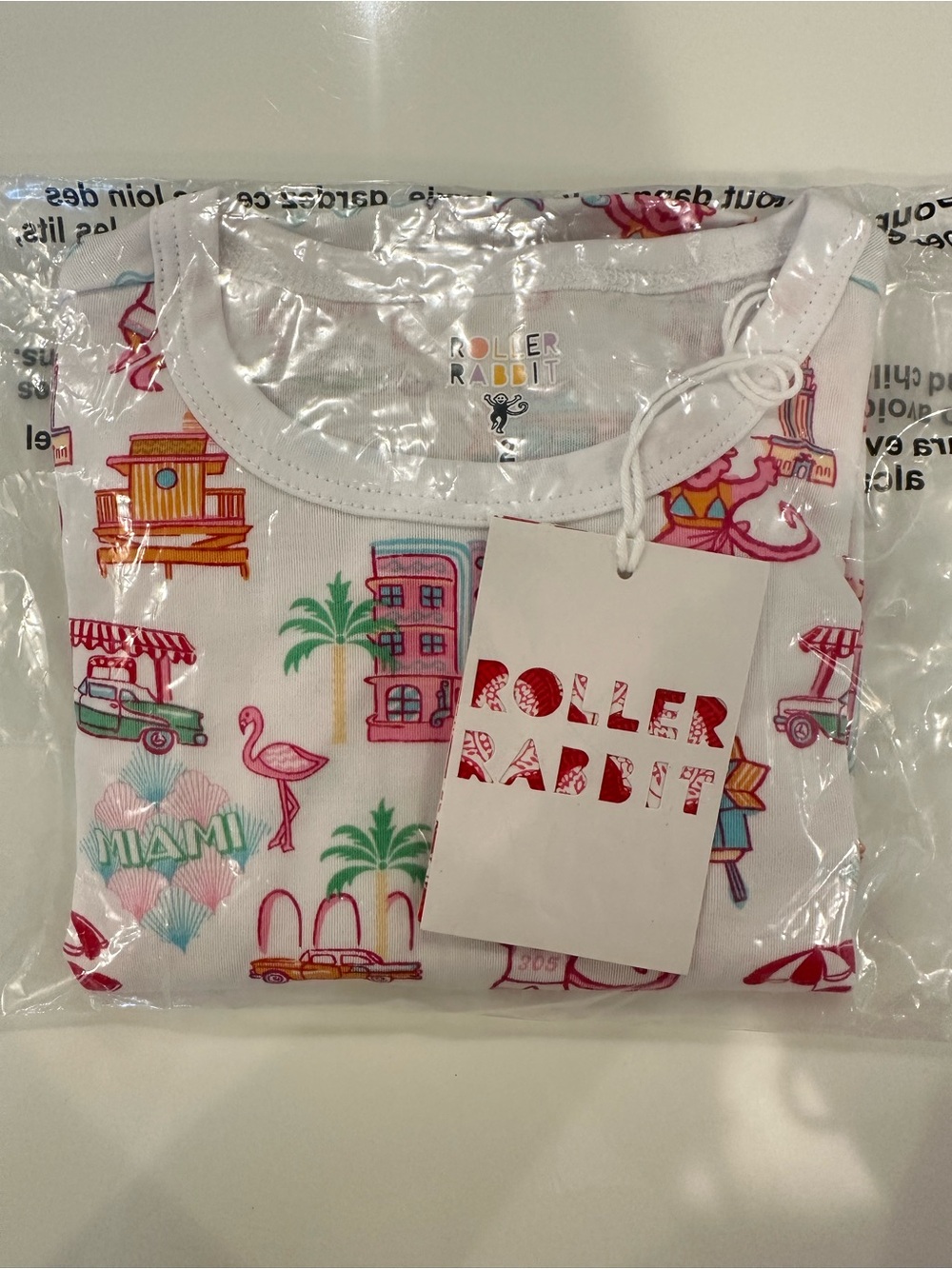 Roller Rabbit Miami Monkey kids Top and Bottom